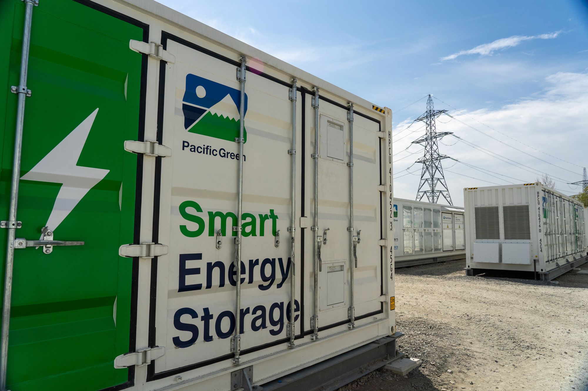 Pacific Green energy storage parks